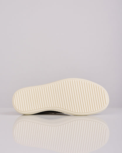Rick Owens Tower Vintage Sneaker Full Grain Black/Milk