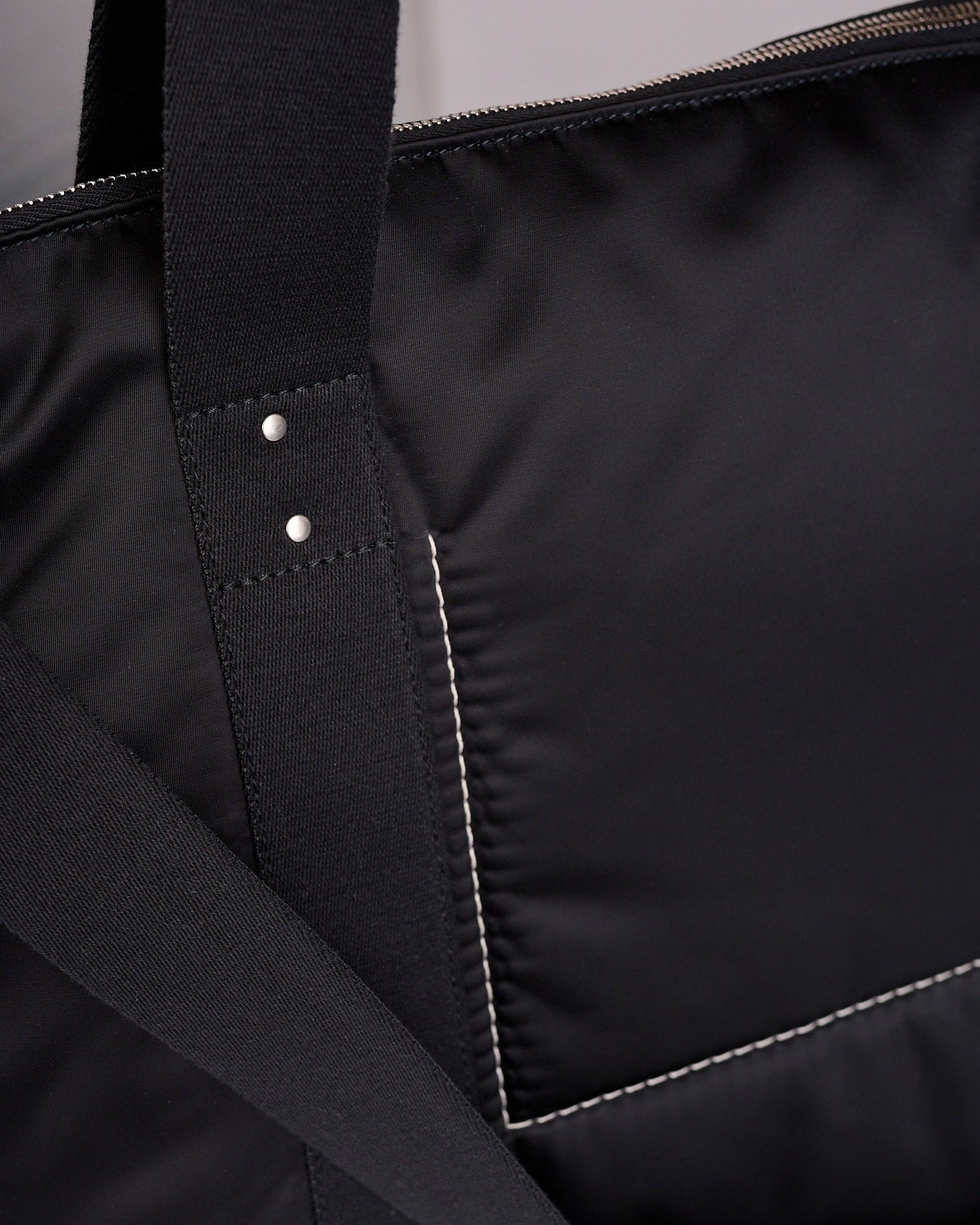 Rick Owens Trolley Bag Recycled Bomber Satin Padded Black