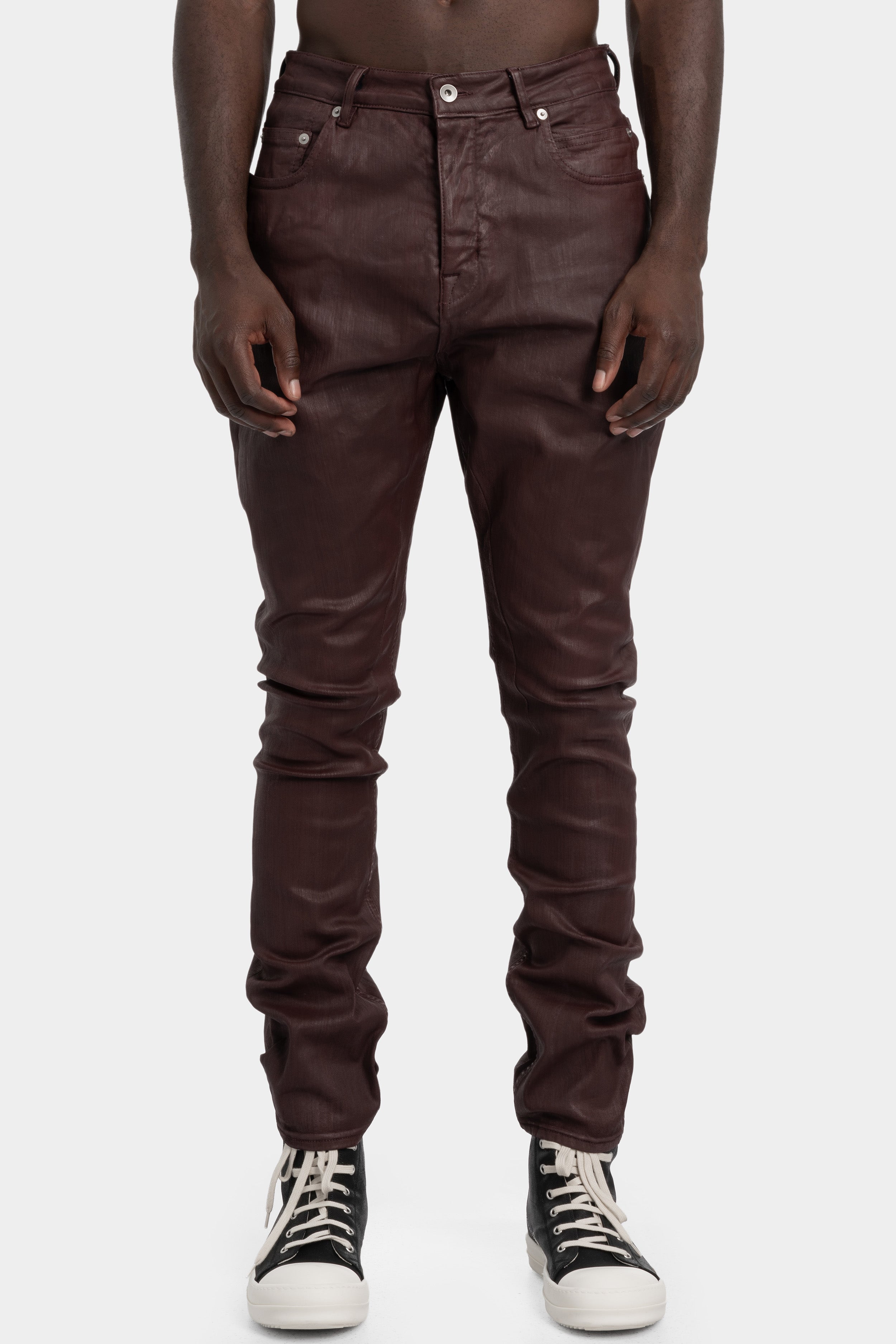 Detroit cut jeans, Scab wax