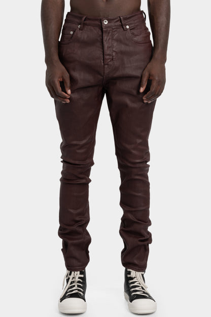 Detroit cut jeans, Scab wax
