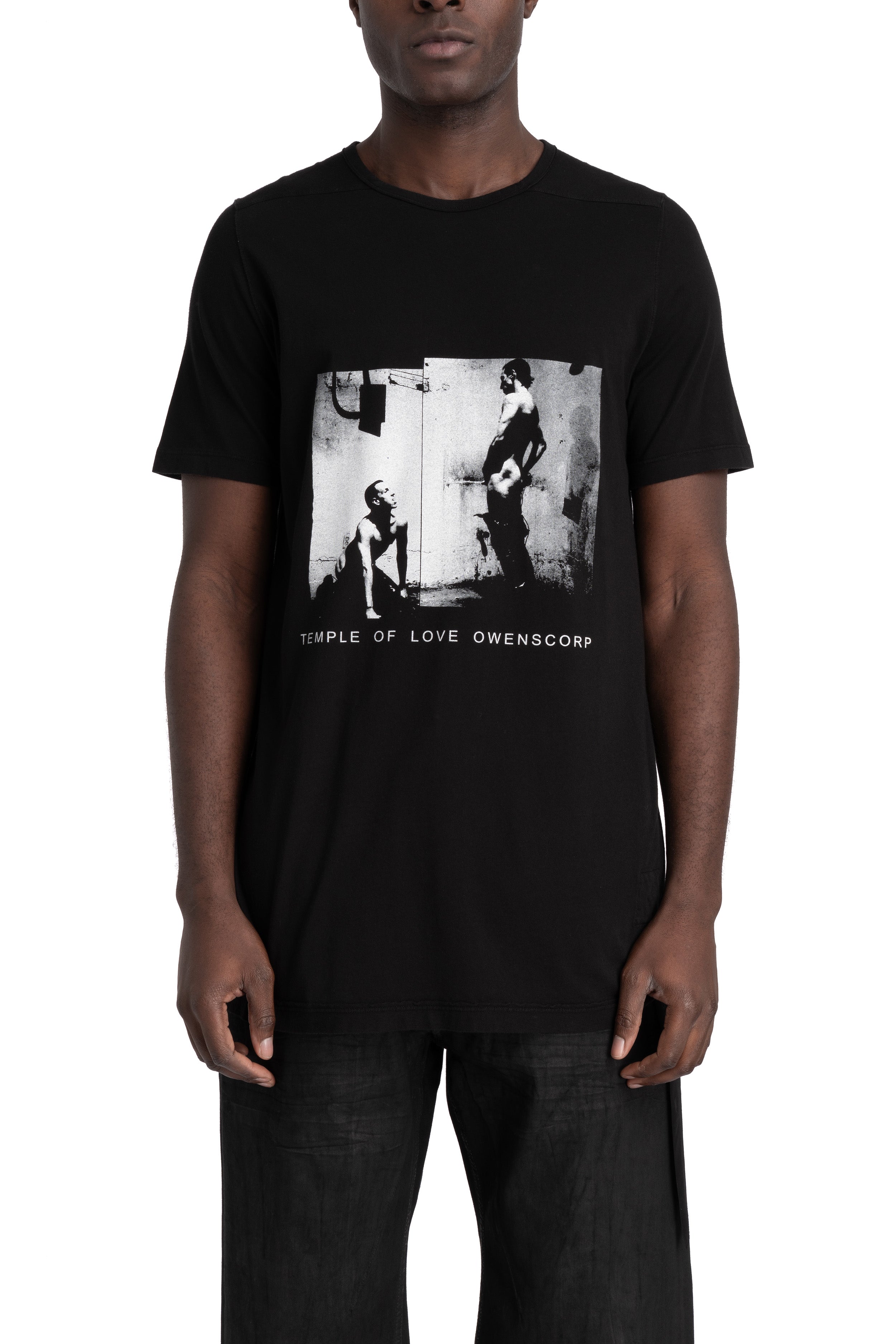 Level tee, RN / Black / Rick Piss Print