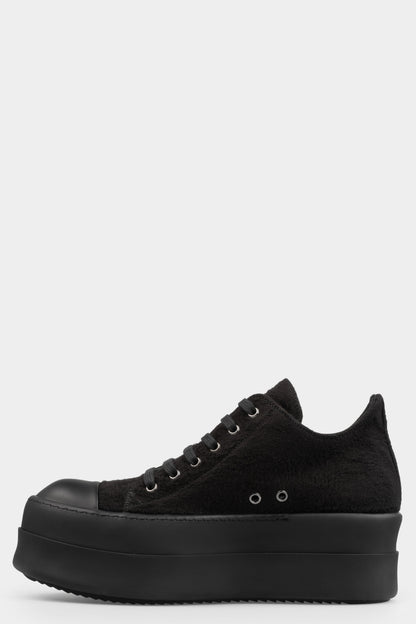 Double bumper low Ramones sneakers, BO / All black