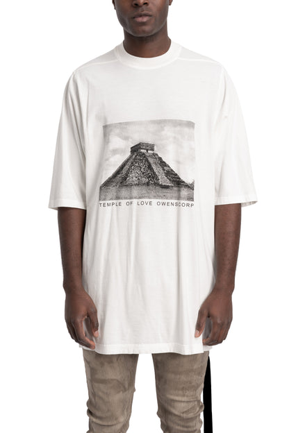 Jumbo SS T-Shirt, Temple Of Love Print