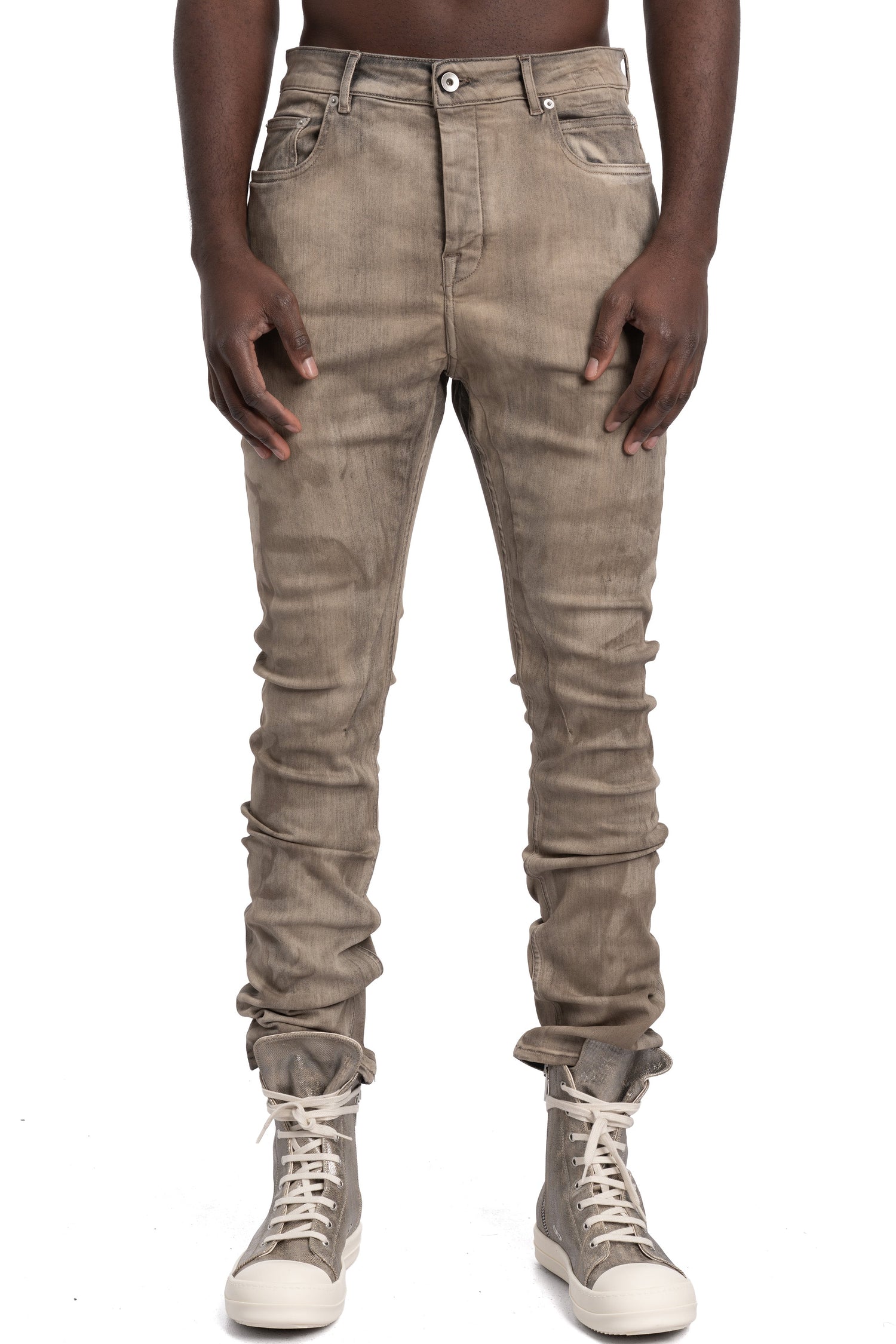 Detroit cut jeans, Dust wash stretch denim SDST