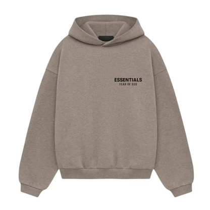 Fear of God Essentials Kids Fleece Hoodie "Heather Gray" FW24