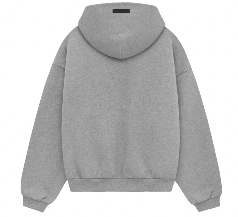 Fear of God Essentials Kids Fleece Hoodie "Dark Heather Gray" FW24