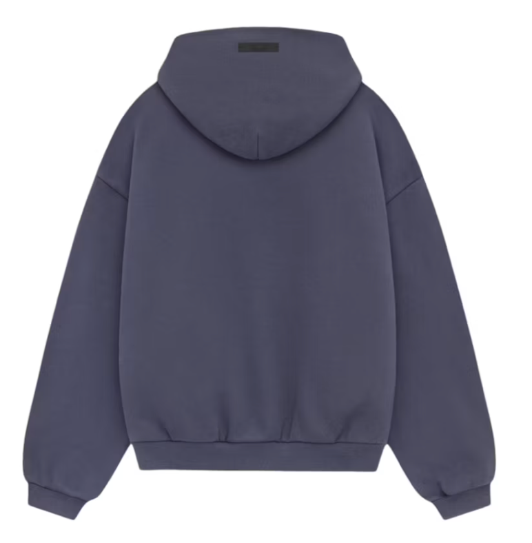 Fear of God Essentials Kids Fleece Hoodie "Marine" FW24