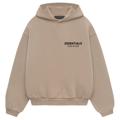 Fear of God Essentials Kids Fleece Hoodie "Desert Sand" FW24