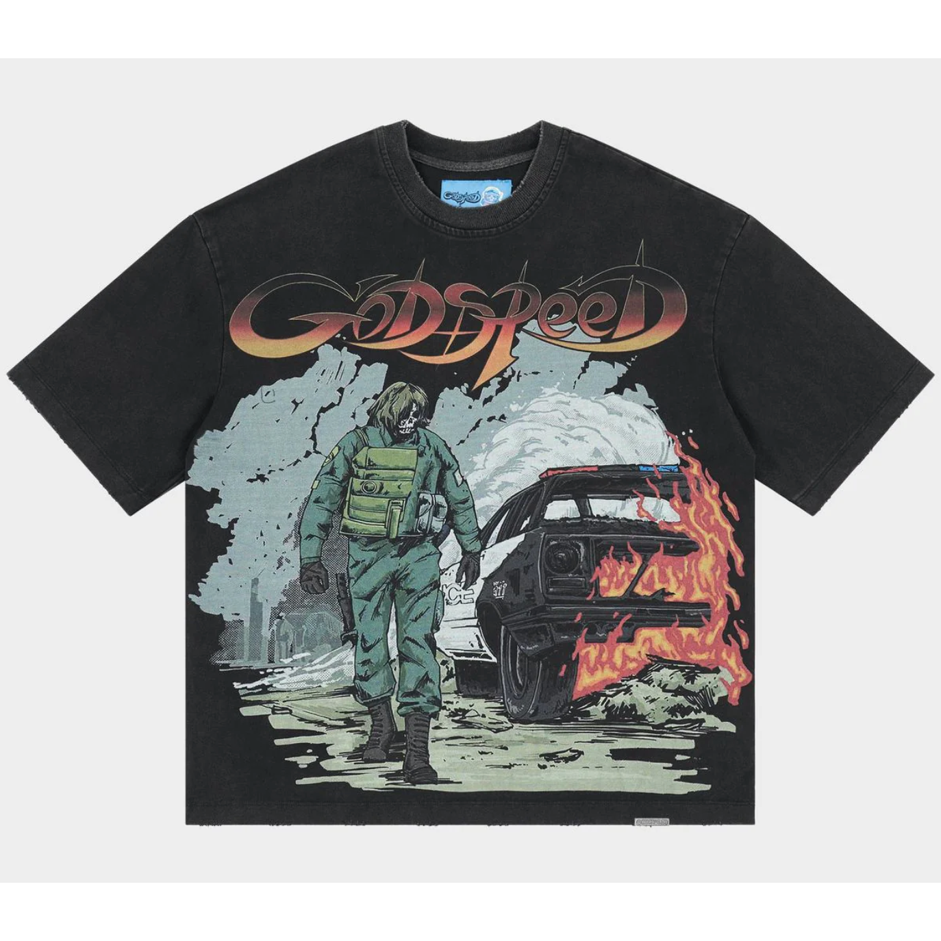 Godspeed "KHAOS" Tee (Black)