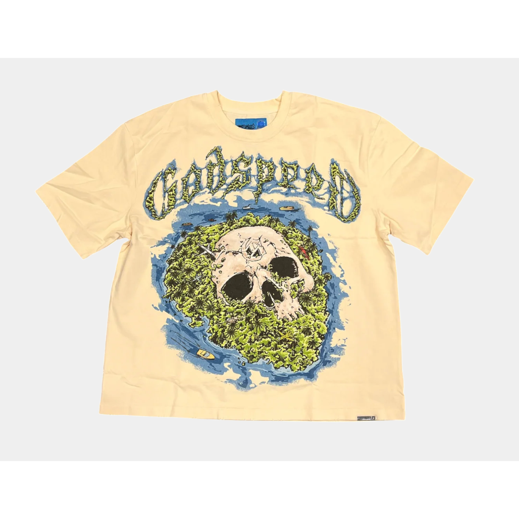 Godspeed "Skull Island 2" Tee (Bone)