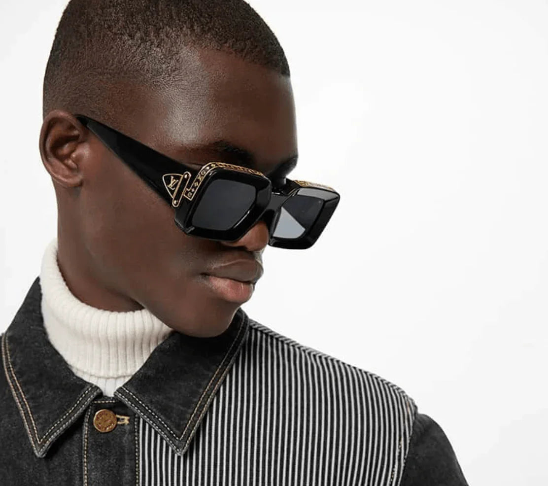 LOUIS VUITTON Z1166W 1.1 Millionaires Rectangular Sunglasses  ✨