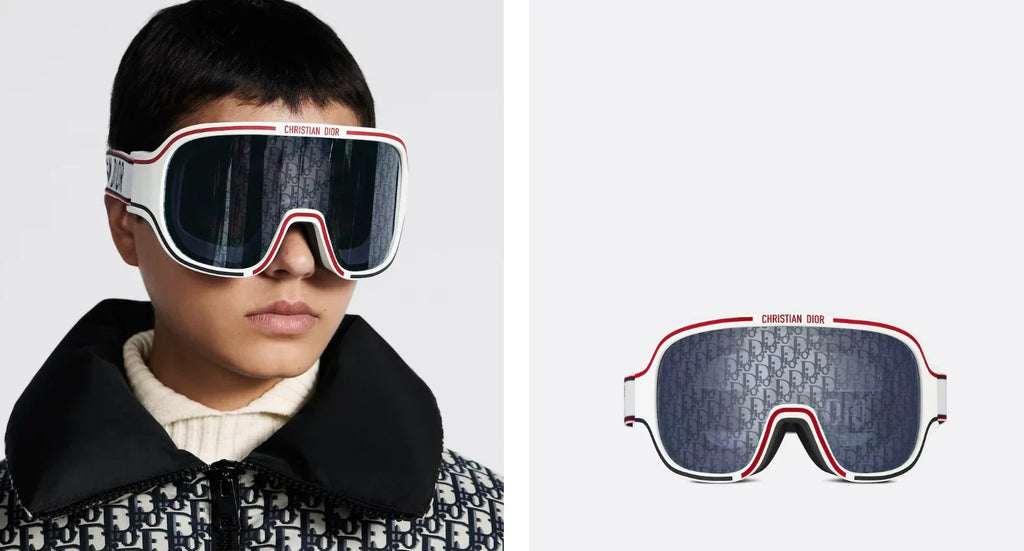2024 DIOR  DIORALPS M1I White Ski Goggles ❄️