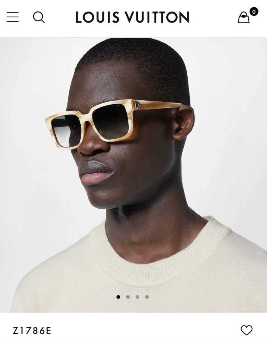 Louis Vuitton Z1785W Glide Square Sunglasses  ✨
