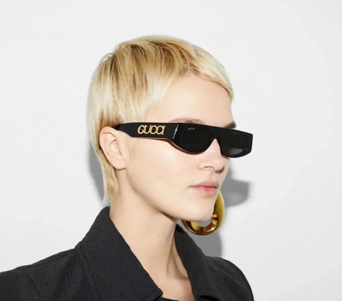 GUCCI GEOMETRIC SHAPED FRAME GG1771S Women's Sunglasses ✨