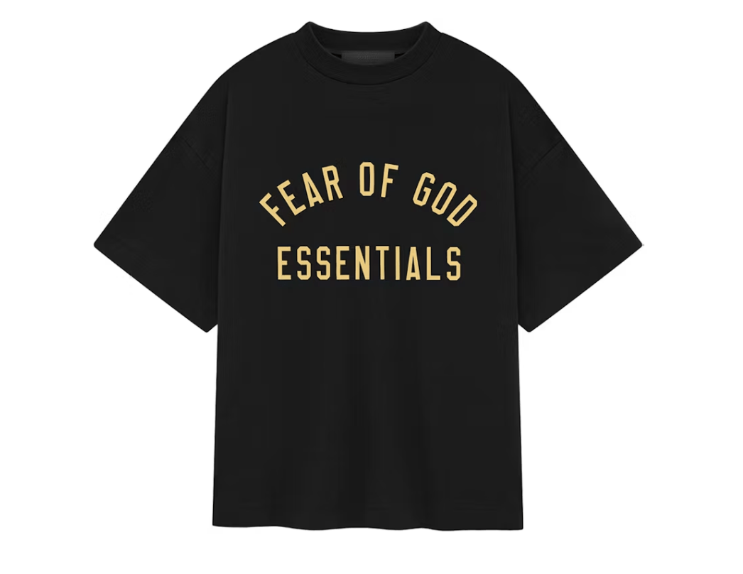 Fear of God Essentials Jersey Crewneck Tee Black Main image