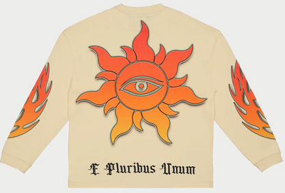 Godspeed On The Run L/S Tee (Bone)