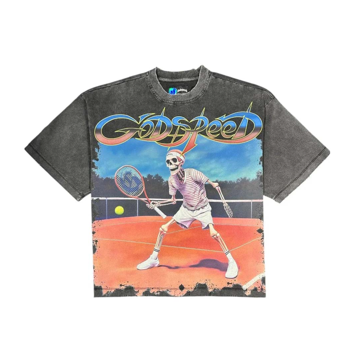 Godspeed Top-Spin Tee (Black Wash)