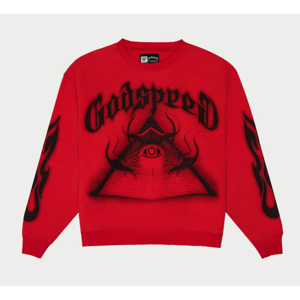 Godspeed E-O-P Sweatshirt (Red)