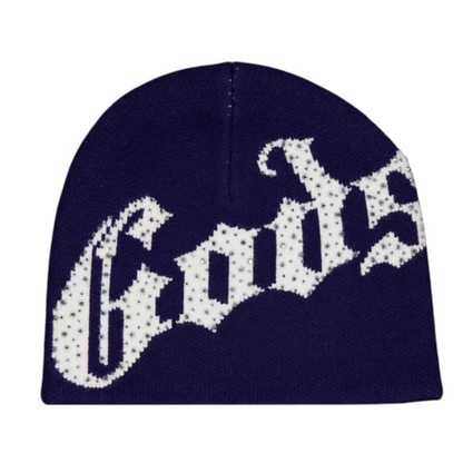 Godspeed OG Logo Studded Beanie (Navy)
