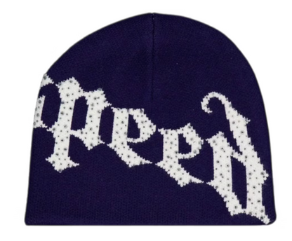 Godspeed OG Logo Studded Beanie (Navy)