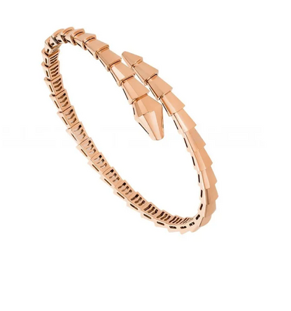 BVLGARI SERPENTI VIPER Rose-Gold-White  Bracelet ✨