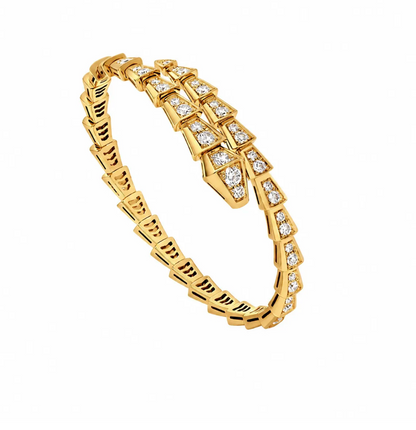 BVLGARI SERPENTI VIPER Rose-Gold-White  Bracelet ✨