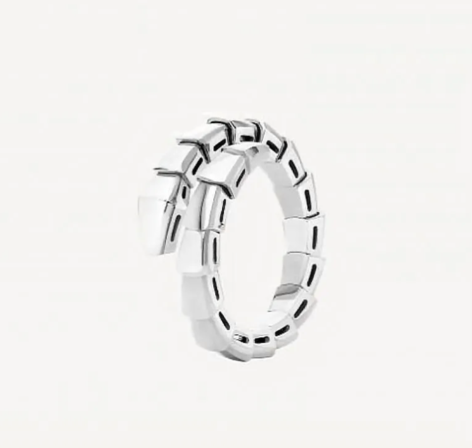 BVLGARI SERPENTI VIPER Rose-Gold-White  Rings ✨