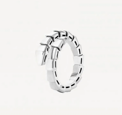BVLGARI SERPENTI VIPER Rose-Gold-White  Rings ✨