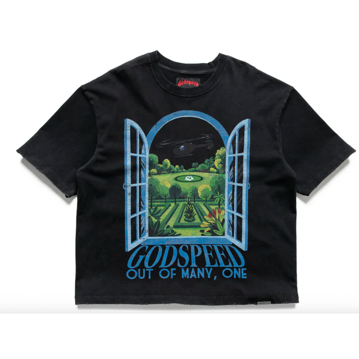 Godspeed "Helipad Dreams" Tee (Black)
