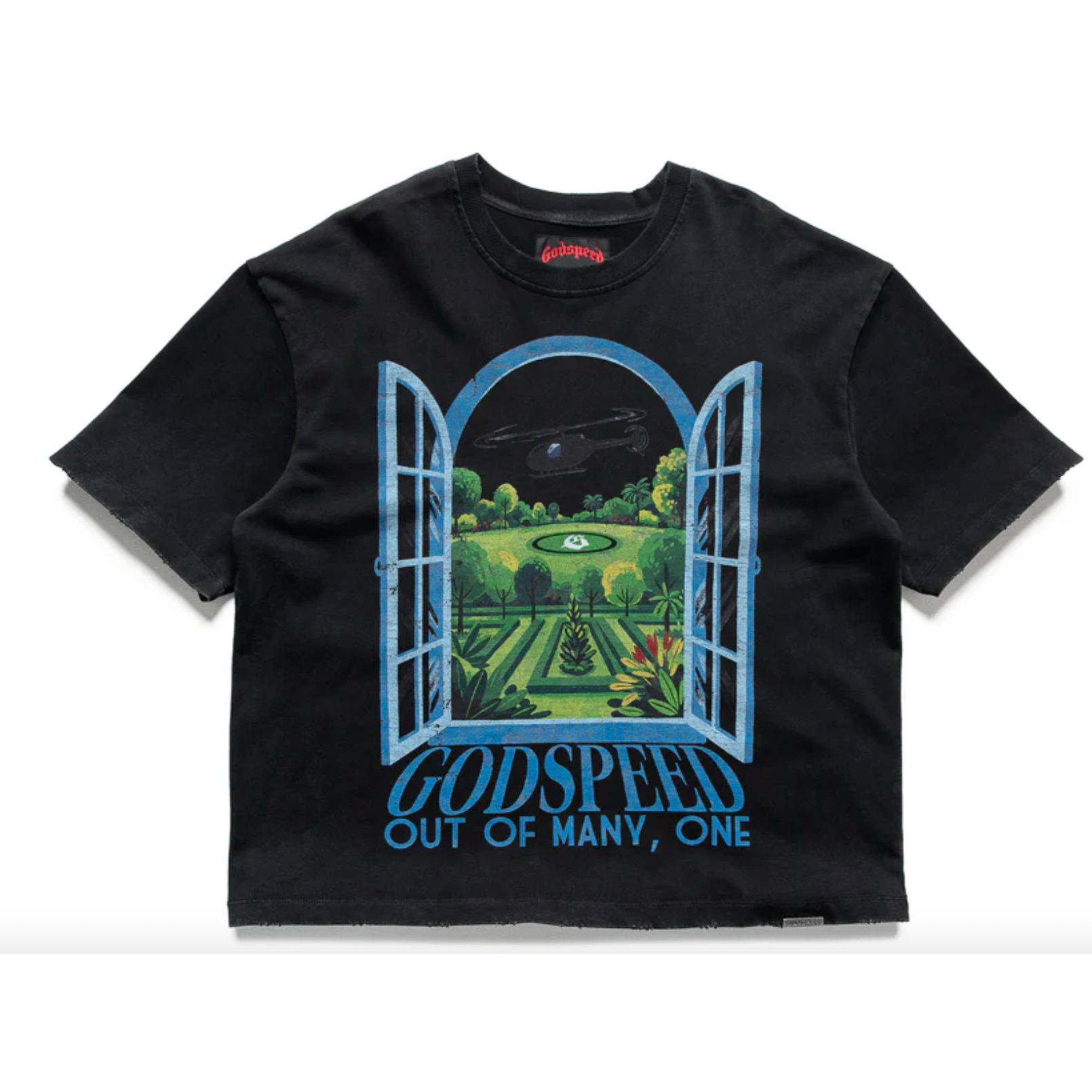 Godspeed "Helipad Dreams" Tee (Black)