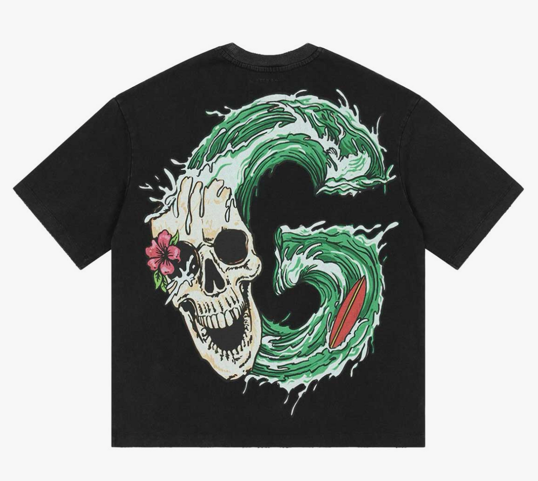Godspeed "Surfs Up" (Black) Tee