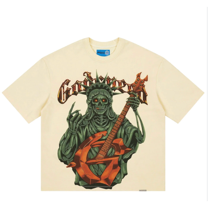Godspeed "Liberty Rock" Tee (Bone)