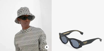 FENDI Fendi Roma FOL083 V1PF1N51 Acetate Sunglasses✨