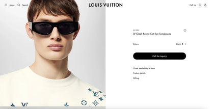 Louis Vuitton Z2123U LV Clash Round Cat Eye Sunglasses  ✨
