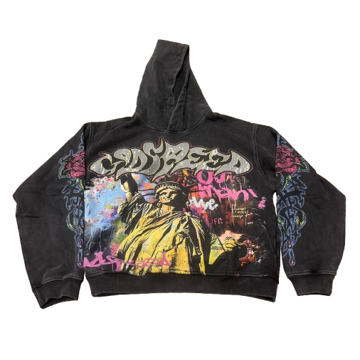 Godspeed Vandal Hoodie (Black Wash)