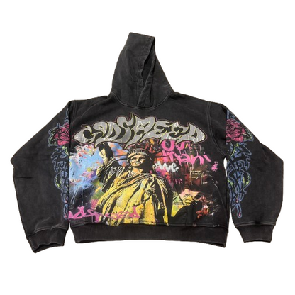 Godspeed Vandal Hoodie (Black Wash)