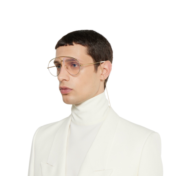 Gucci GG1654S 012 Aviator Oversized Sunglasses 🇮🇹