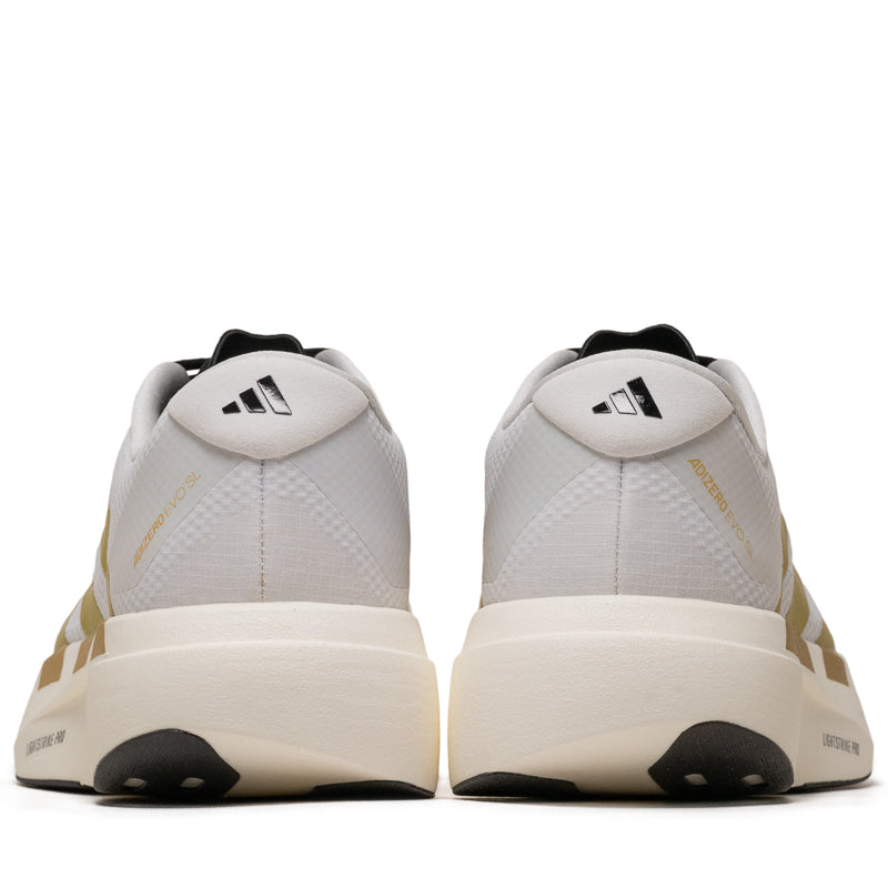 Adidas Adizero EVO SL Woven - Cloud White/Matte Gold