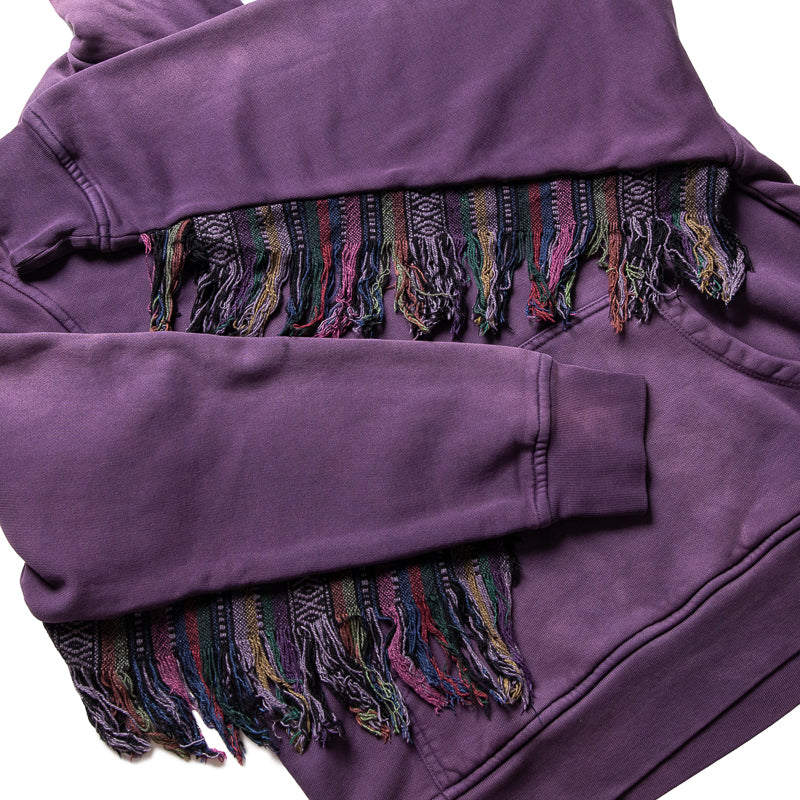Alchemist Fringe Hoodie - Plum