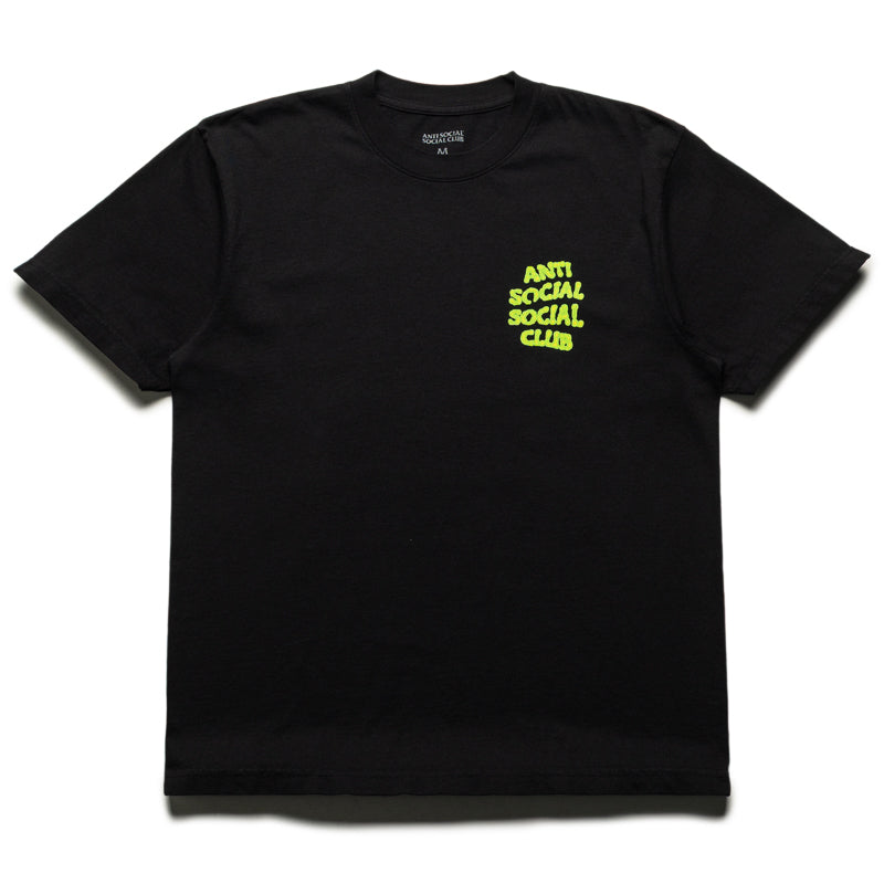 Anti Social Social Club I Glow In The Dark Tee - Black