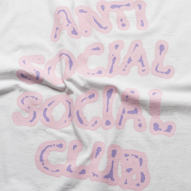 Anti Social Social Club I Glow In The Dark Tee - White