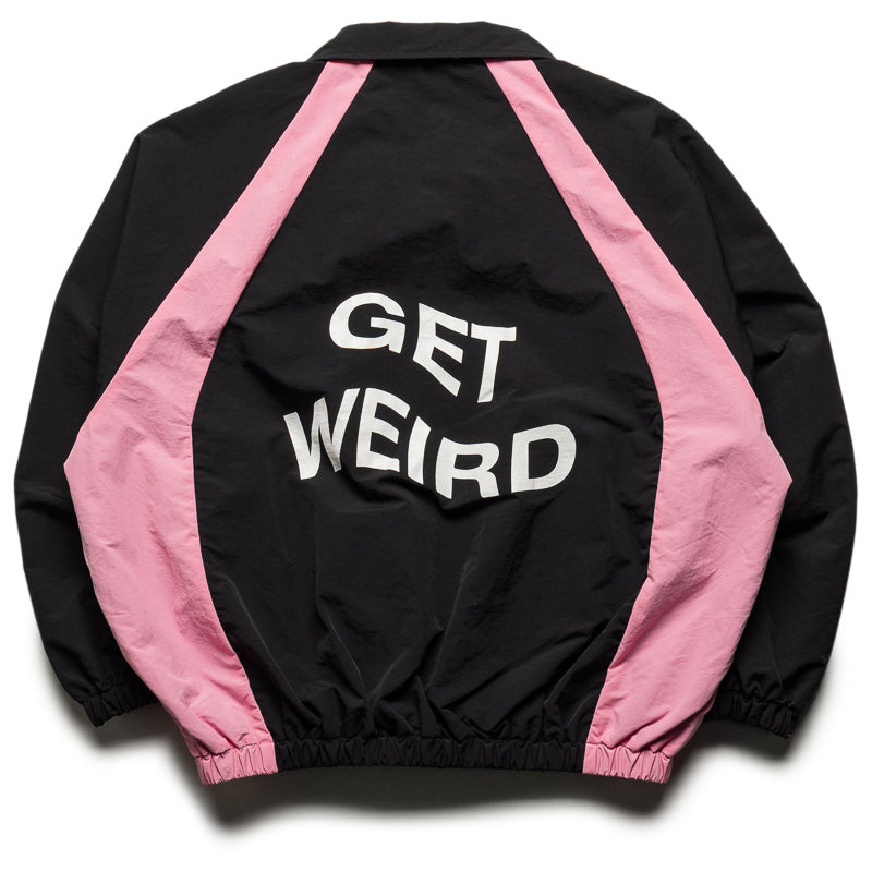 Anti Social Social Club Track Jacket - Black/PInk