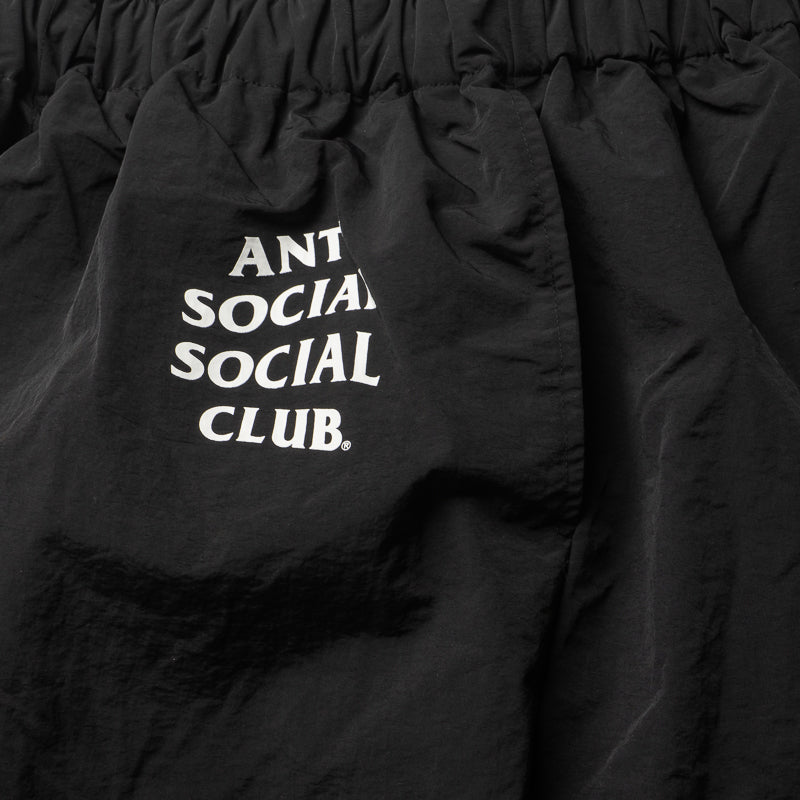Anti Social Social Club Track Pants - Black/Pink