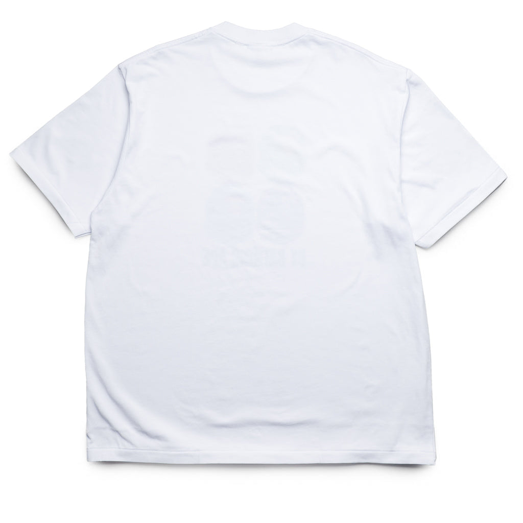 A Bathing Ape Multi Ape Head By Bathing Ape Tee - White