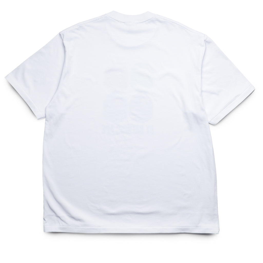 A Bathing Ape Multi Ape Head By Bathing Ape Tee - White