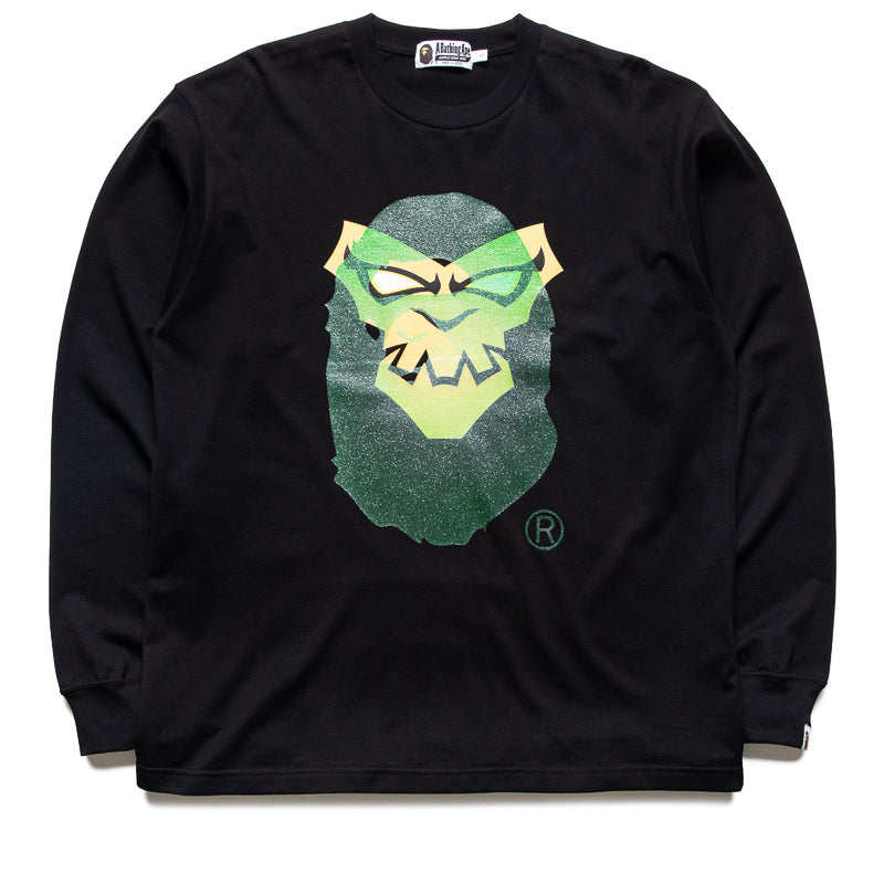 A Bathing Ape Bapeman-X L/S Tee - Black