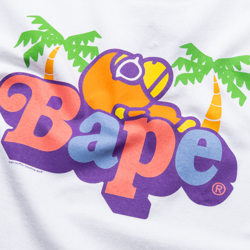 A Bathing Ape Colors Milo On Bape Summer Tee - White