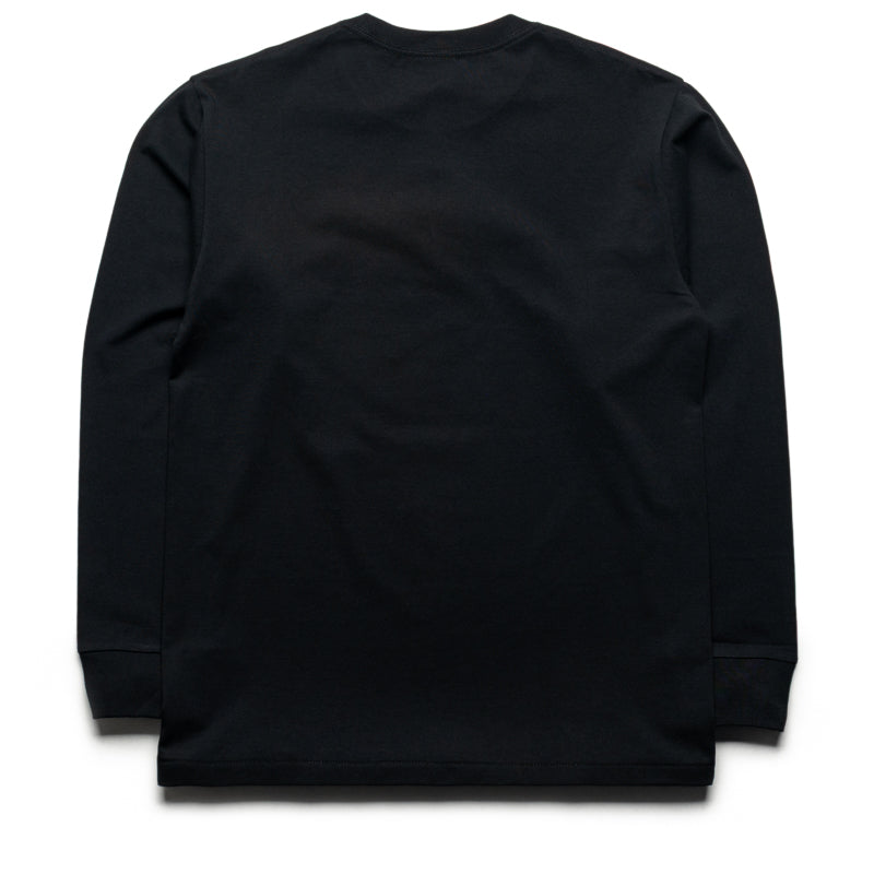 A Bathing Ape 1st Camo Milo Shark FZH L/S Tee - Black/Green