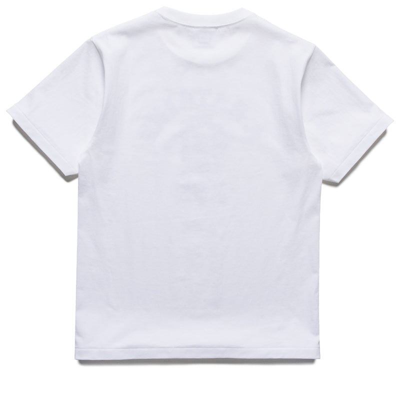 A Bathing Ape Multi Pixel Camo College Tee - White/Black