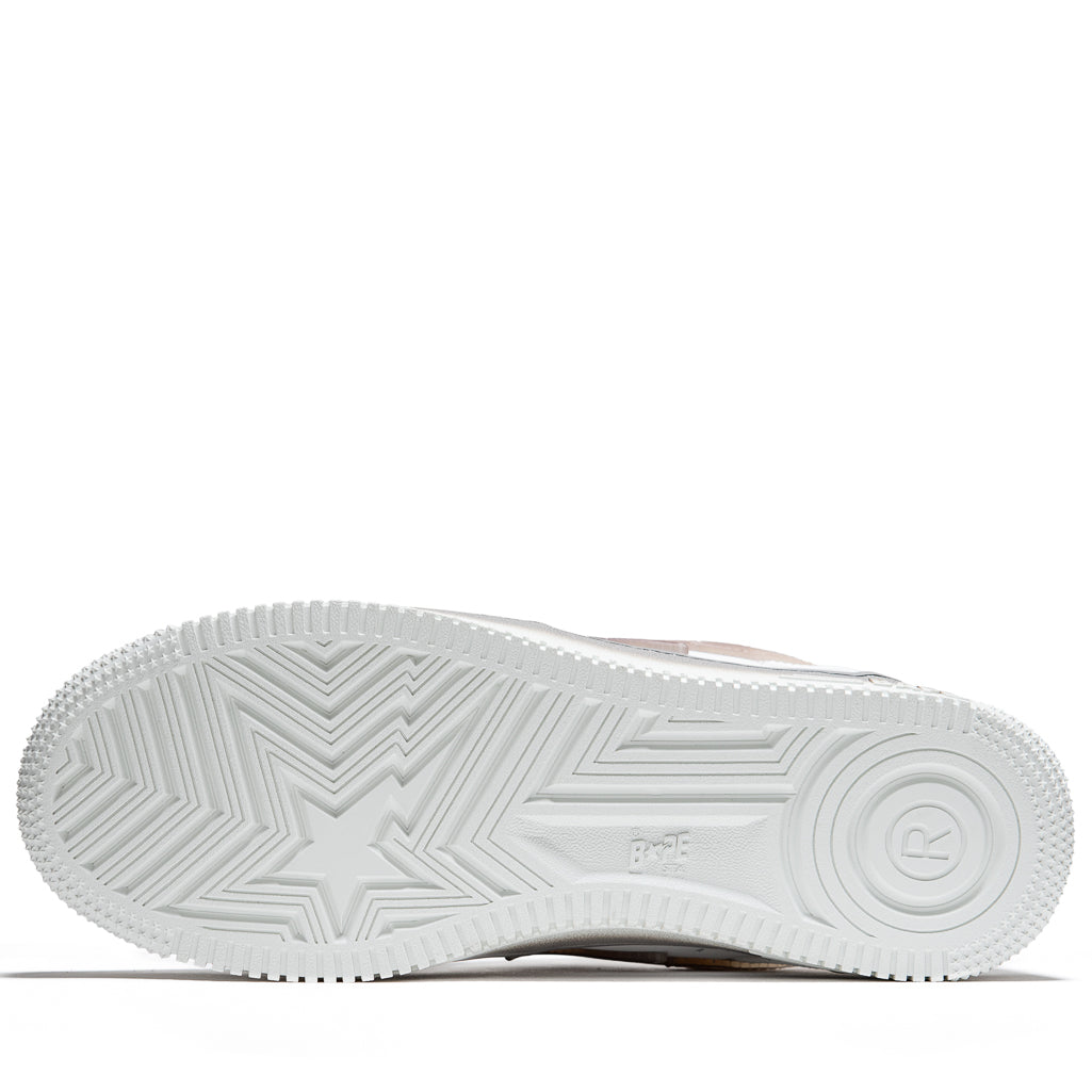 A Bathing Ape Bape Sta #5 M1 - White/Grey
